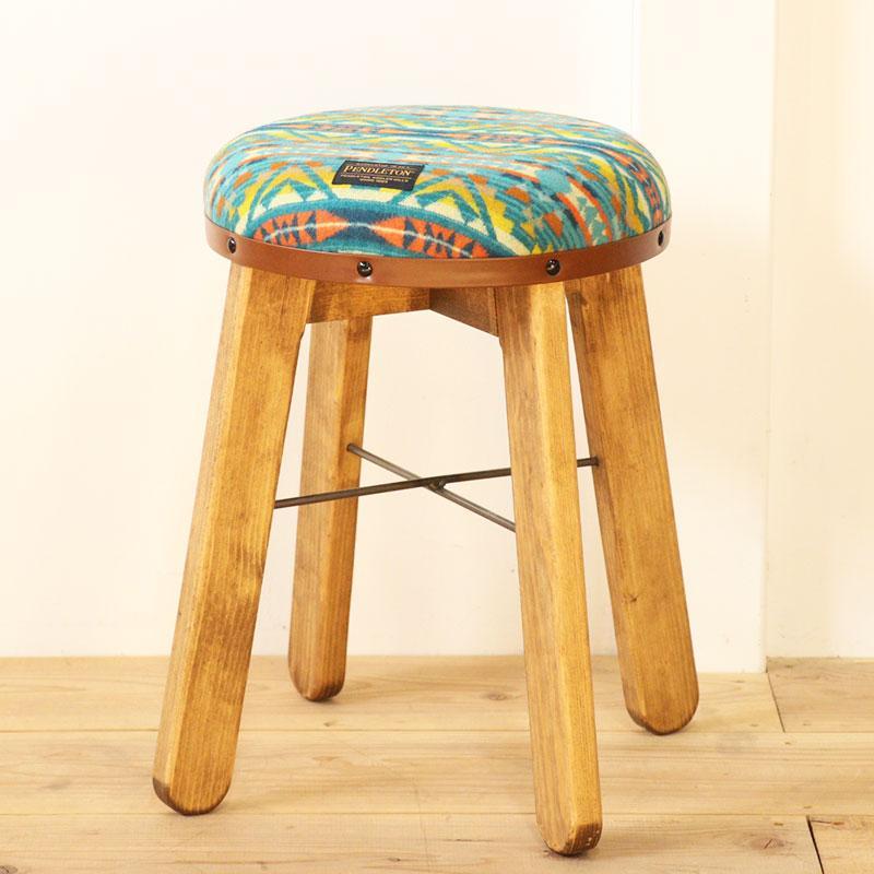 ハイスツール Alto Mesa Deep Turquoise(54939) Pendleton（ペンドルトン）×TurnBuckle（ターンバックル）
