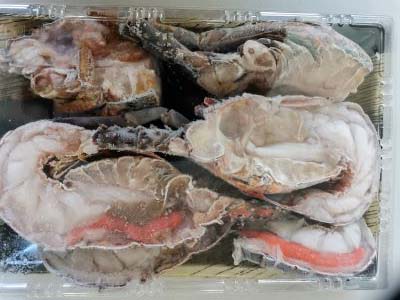 地元産　冷凍伊勢えびカット（大）