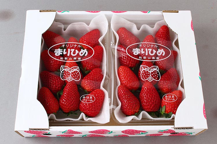 【ご家庭用（簡易包装）】和歌山県産まりひめ 1箱 (2パック