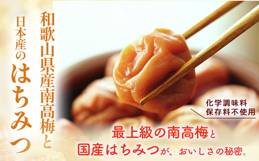 梅干し 無添加 訳あり はちみつ梅干1kg（500g×2） 紀州梅香 