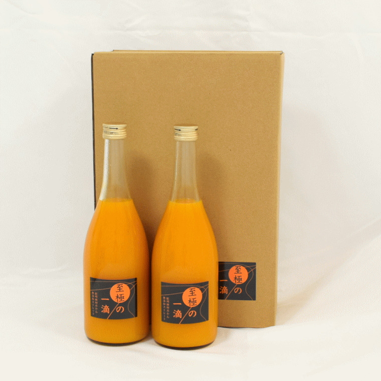 【無添加】田村みかんの新鮮100％ジュース「至極の一滴」72