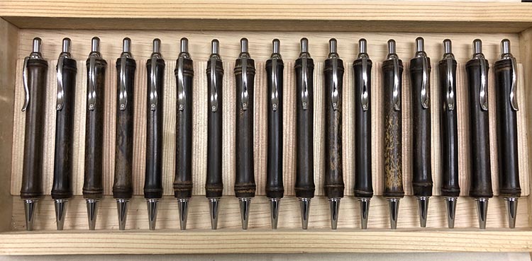 黒竹ボールペン
※着日指定不可