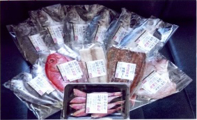 むらおこし特産品コンテストで審査員特別賞の梅塩の干物