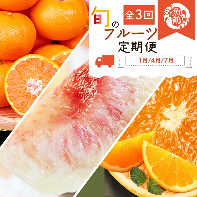 〈定期便〉【1・4・7月 全3回】紀州和歌山産旬のフルーツセ