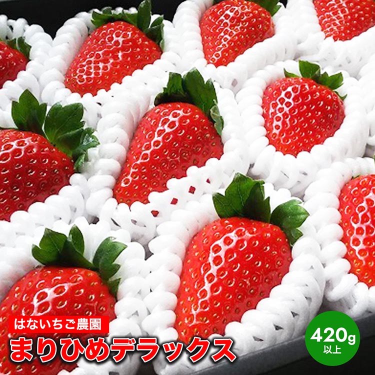 はないちご農園「まりひめデラックス」
※着日指定不可