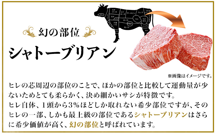 熊野牛A4以上ヒレシャトーブリアンステーキ100g×2枚霜降りサーロイン180g×2枚魚鶴商店《30日以内に出荷予定(土日祝除く)》---wsh_fuot13_30d_23_50000_200g---