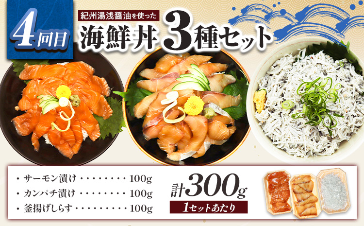 【定期便 全4回】 H サバフィレ 8枚 銀鮭切身 8枚 魚切り身詰合せ 8枚 海鮮漬け 1セット 株式会社魚鶴商店《お申し込み月の翌月より出荷開始》 和歌山県 日高町 鮭 さけ 紅さけ 切り身 さば 塩さば 焼き魚 焼くだけ 簡単 魚 さかな タラ サーモン カンパチしらす---wsh_uotteih_25_39000_mo4num1---