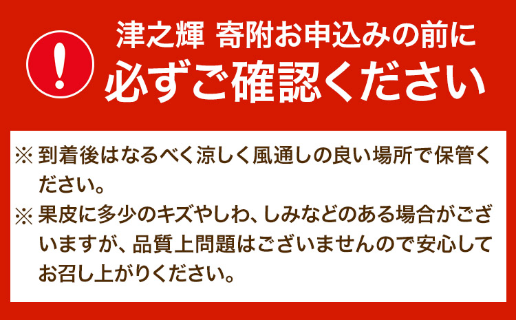 【先行予約】津之輝(つのかがやき) 約5kg 株式会社魚鶴商店《2026年2月上旬-3月中旬頃出荷予定》 和歌山県 日高町 柑橘 フルーツ---wsh_uot98_2j3c_25_16000_5kg---