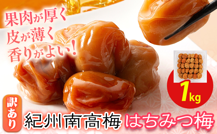 南高梅 はちみつ梅 わけあり 1kg 有限会社プラム《30日以内に出荷予定(土日祝除く)》
