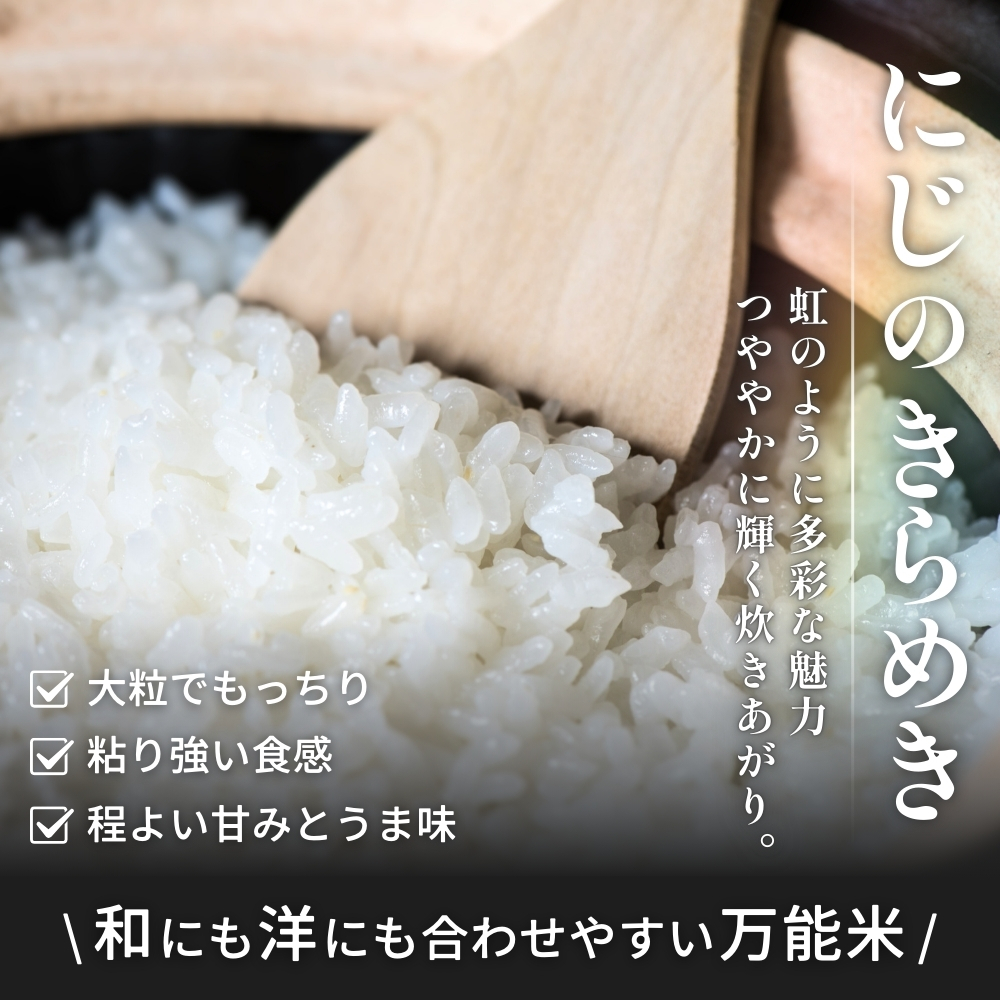 米 にじのきらめき 和歌山県産 5kg（2025年産）令和7年産 ※2025年9月下旬より順次発送予定【sml115F】