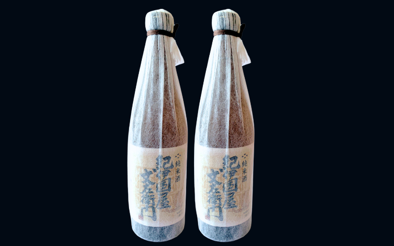 純米酒「紀伊国屋文左衛門」720ml×2本セット / お酒 酒 晩酌 由良町 お取り寄せ 和歌山【oisk011A】