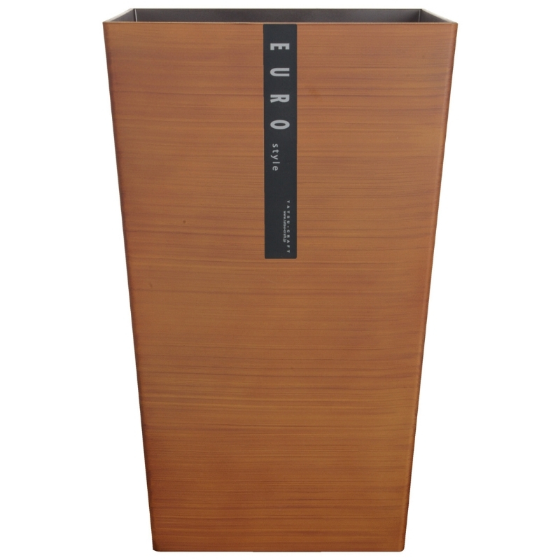 ユーロスタイルBOX Ｍ角 6.7L 2個組チーク タツクラフト 【Tk123】【ttcf016】