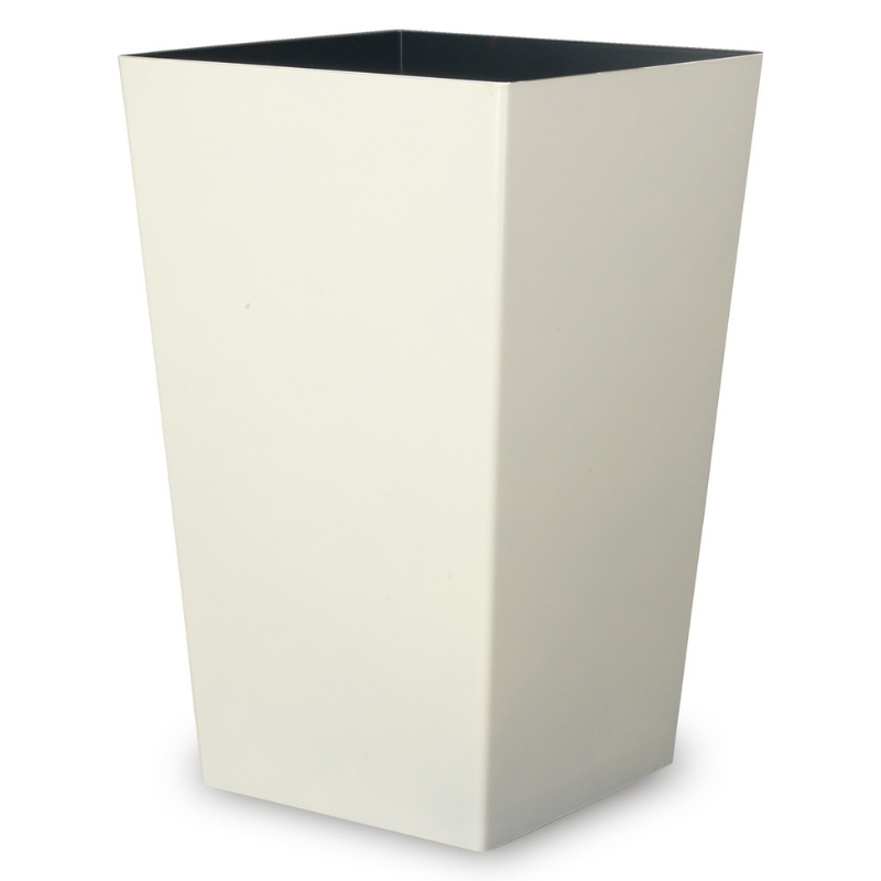 蒔絵調 ダストボックス M角 6.7L 桜ホワイト タツクラフト 【Tk140】【ttcf019】