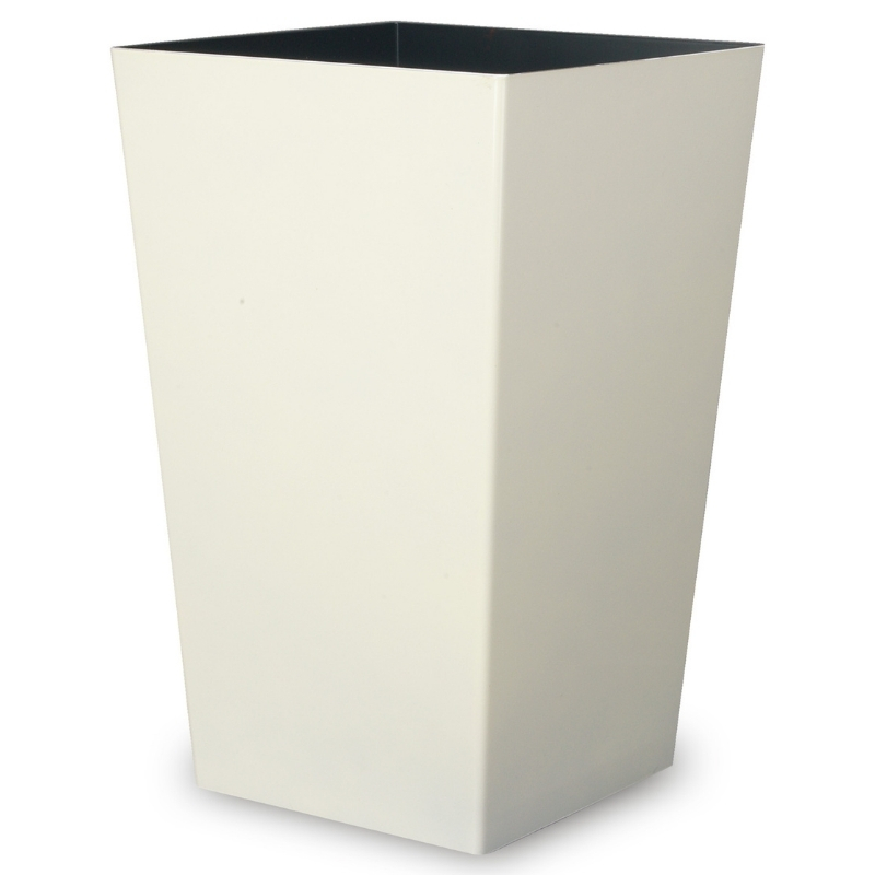 蒔絵調 ダストボックス M角 6.7L 紫陽花ホワイト タツクラフト 【Tk142】【ttcf021】