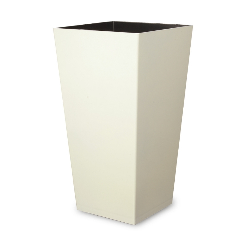 蒔絵調 ダストボックス L角 9.5L 桜ホワイト タツクラフト 【Tk148】【ttcf027】