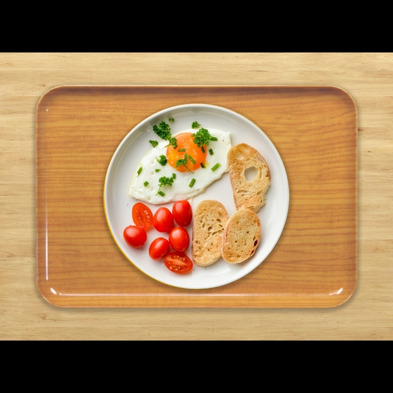 【ナチュラル 2枚組】SR トレー L 39cm ウッド タツクラフト 【Tk232】【ttcf056】