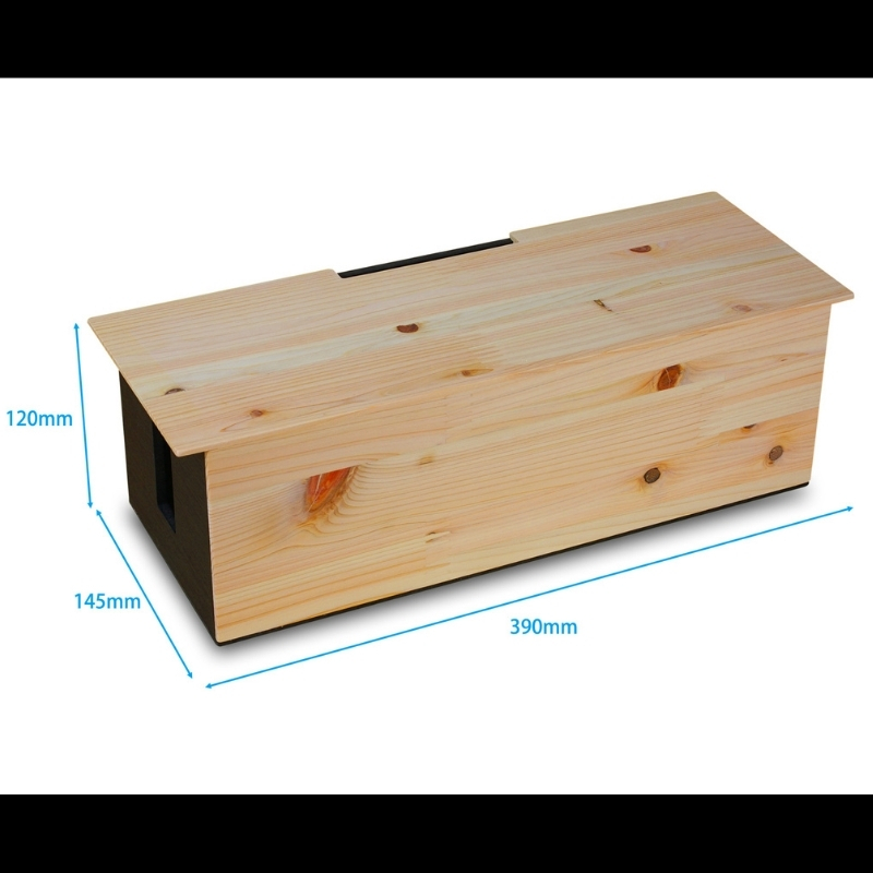 タツクラフト ひのき張り ケーブルBOX L 【Tk278】【ttcf088】