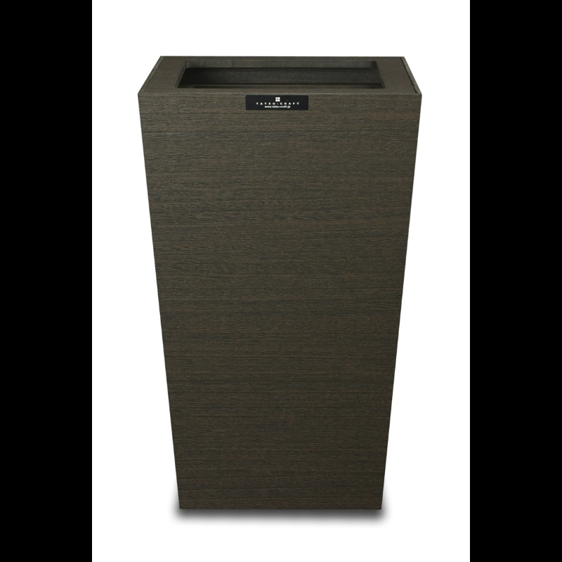 タツクラフト Bosk バスク ダストボックス スクエア 7Lブラック 【Tk298】【ttcf107】