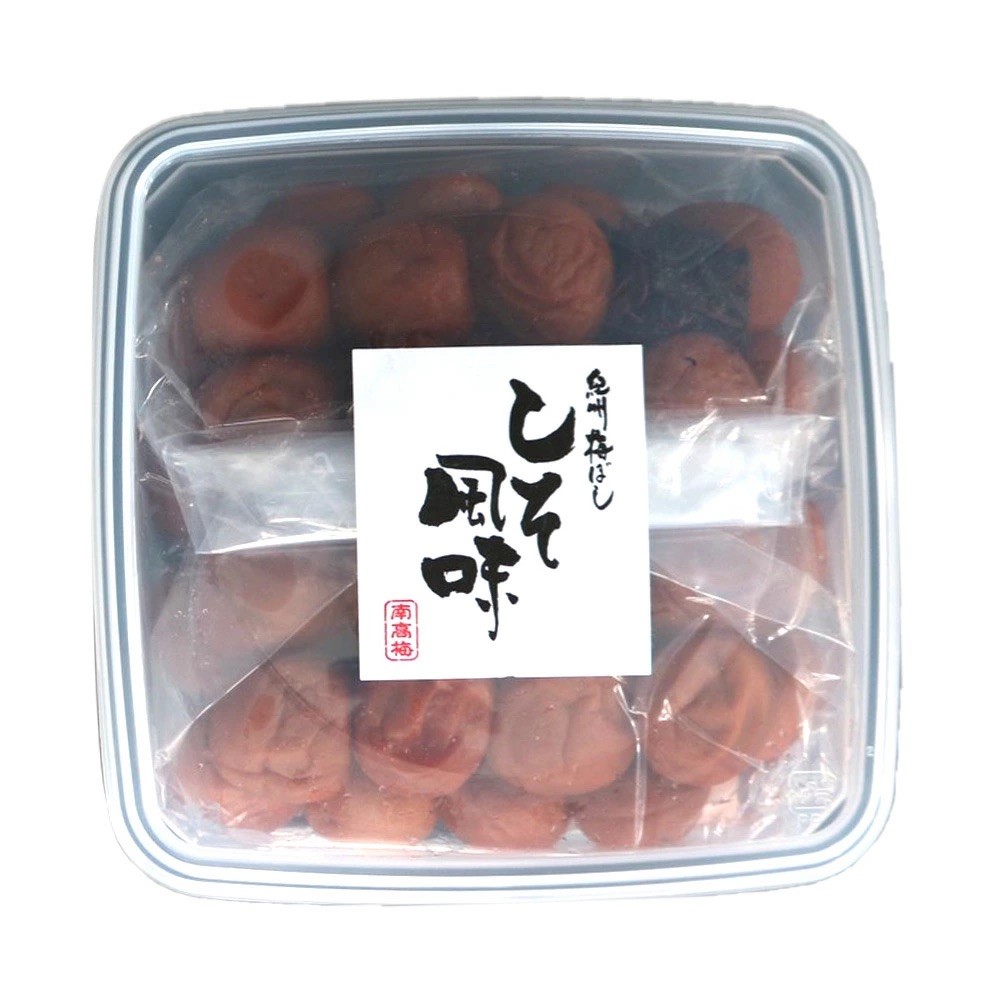 紀州南高梅 しそ風味梅干 1.2kg ご家庭用 【US14】【uts022】