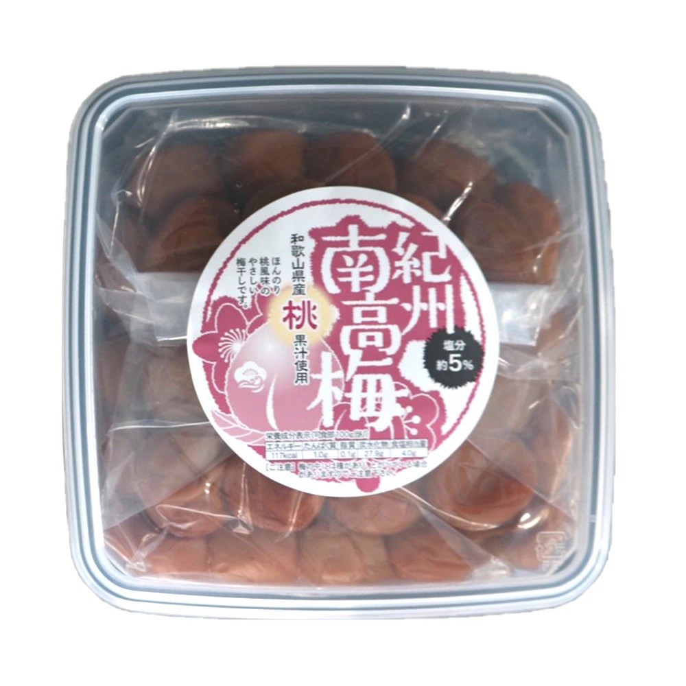 紀州南高梅 桃風味梅干 500g ご家庭用 【US28】【uts047】