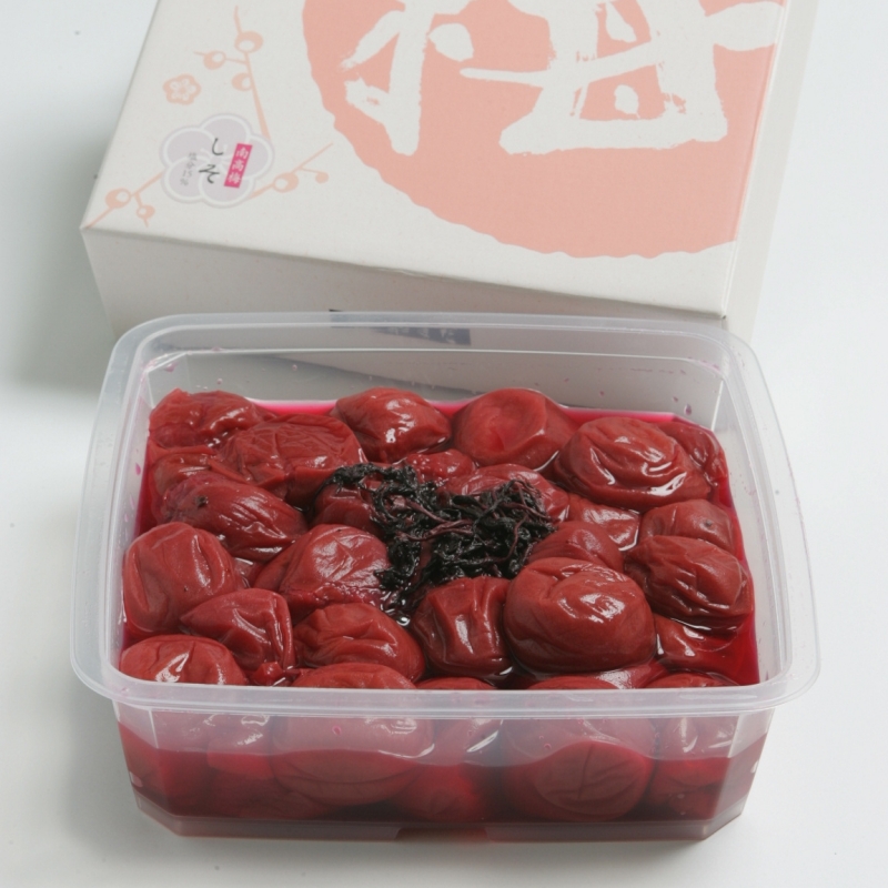 紀州南高梅 しそ 塩分約15％ 500g ［YM5］【ymdm008】