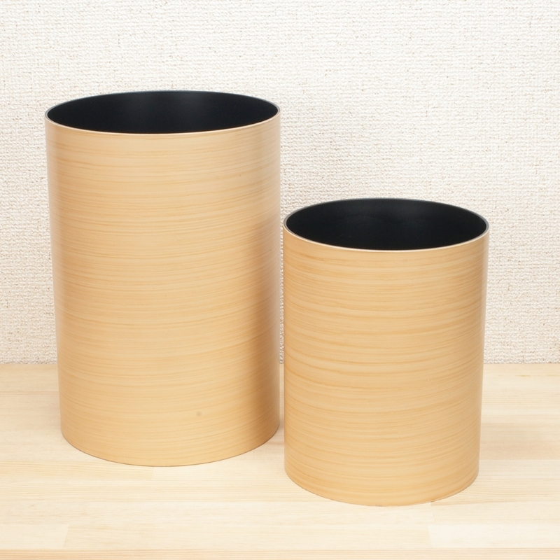 タツクラフト 杢目塗り ダストボックス M ひのき杢 6.8L 2個組 【Tk331】【ttcf140】