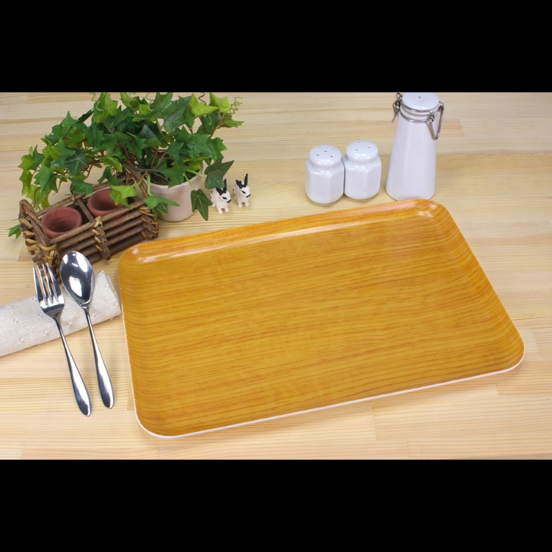 【ナチュラル×オーク 2枚組】SR トレー L 39cm ウッド  タツクラフト 【Tk234】【ttcf058】