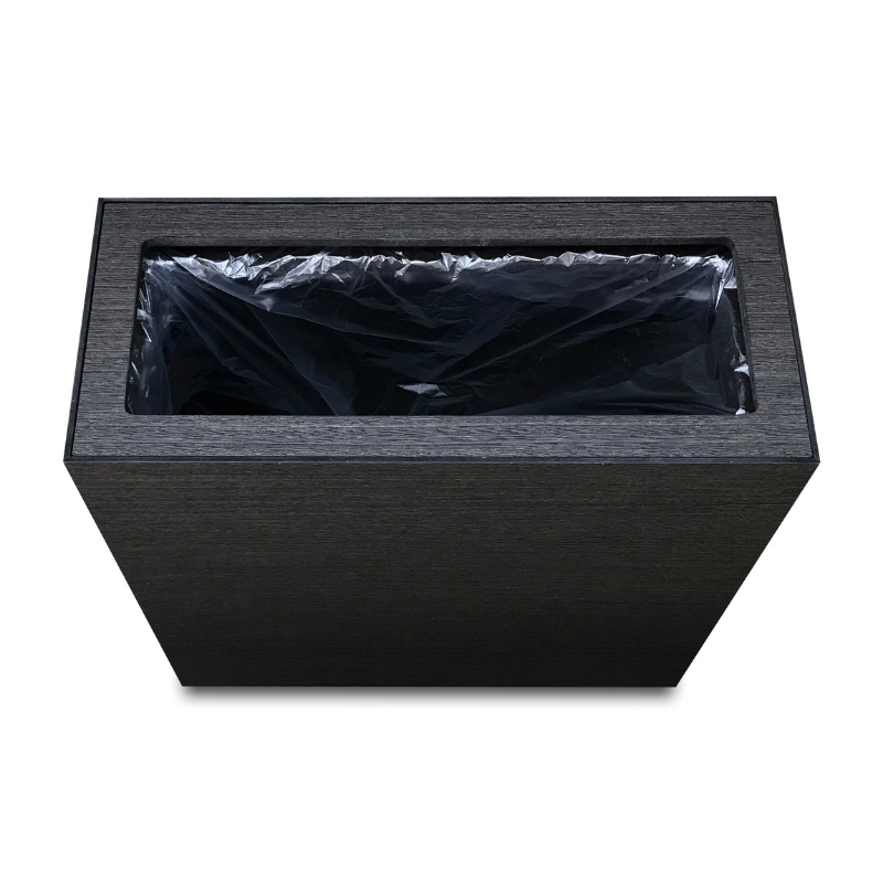 タツクラフト Bosk バスク ダストボックス スリム 8.5Lブラック 【Tk301】【ttcf110】