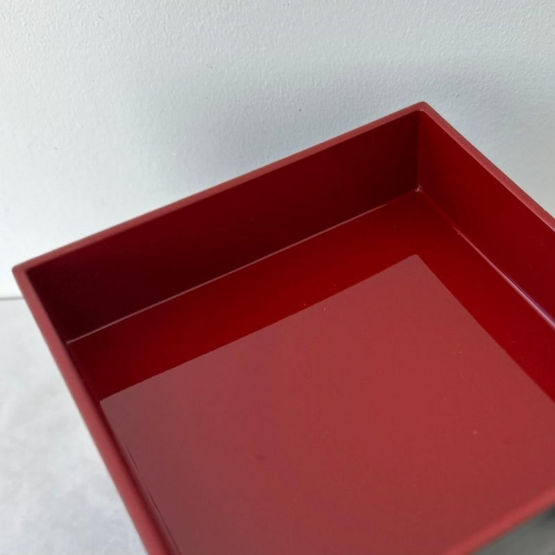 三段重箱 黒内朱 吉兆鶴 お重 紀州漆器 重箱 おせち おせち料理 お正月 年末年始 運動会 3段 【YG4】【yma301】