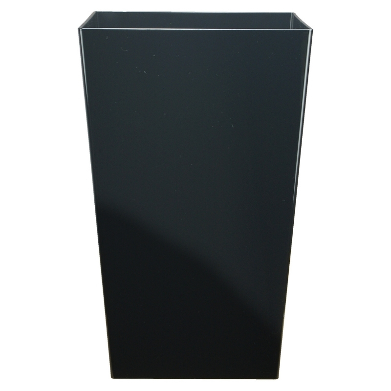 蒔絵調 ダストボックス M角 6.7L 桜ブラック タツクラフト 【Tk139】【ttcf018】