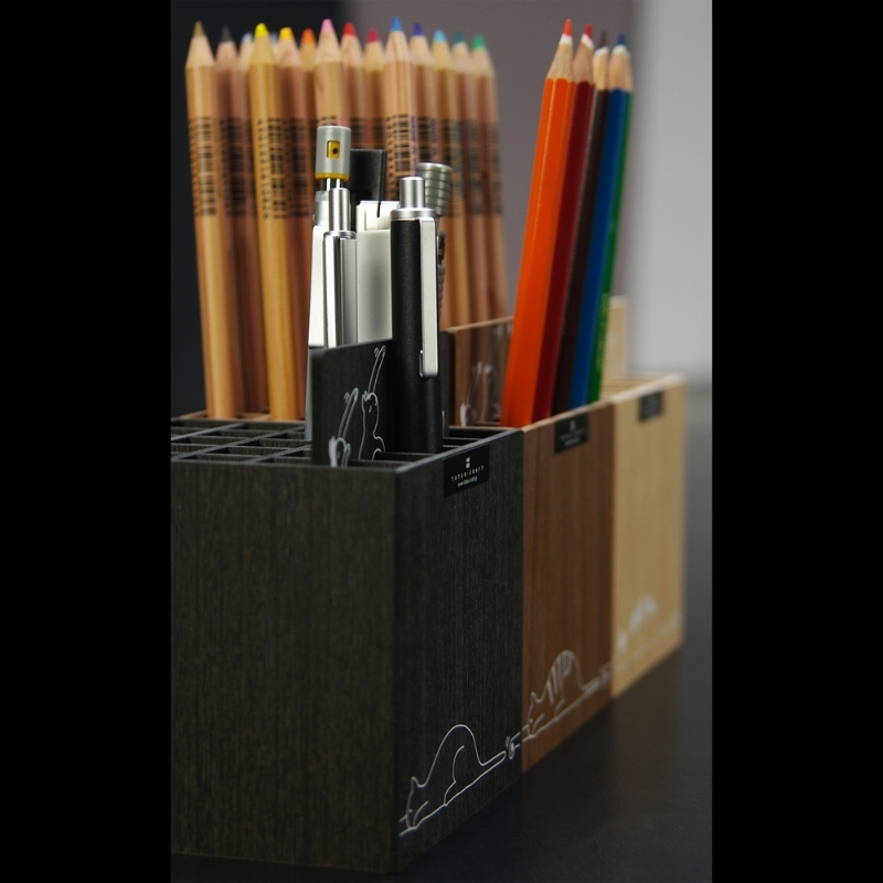 Bosk バスク SHIPPO ペンスタンド S 25本 2個組ナチュラル タツクラフト 【Tk261】【ttcf072】