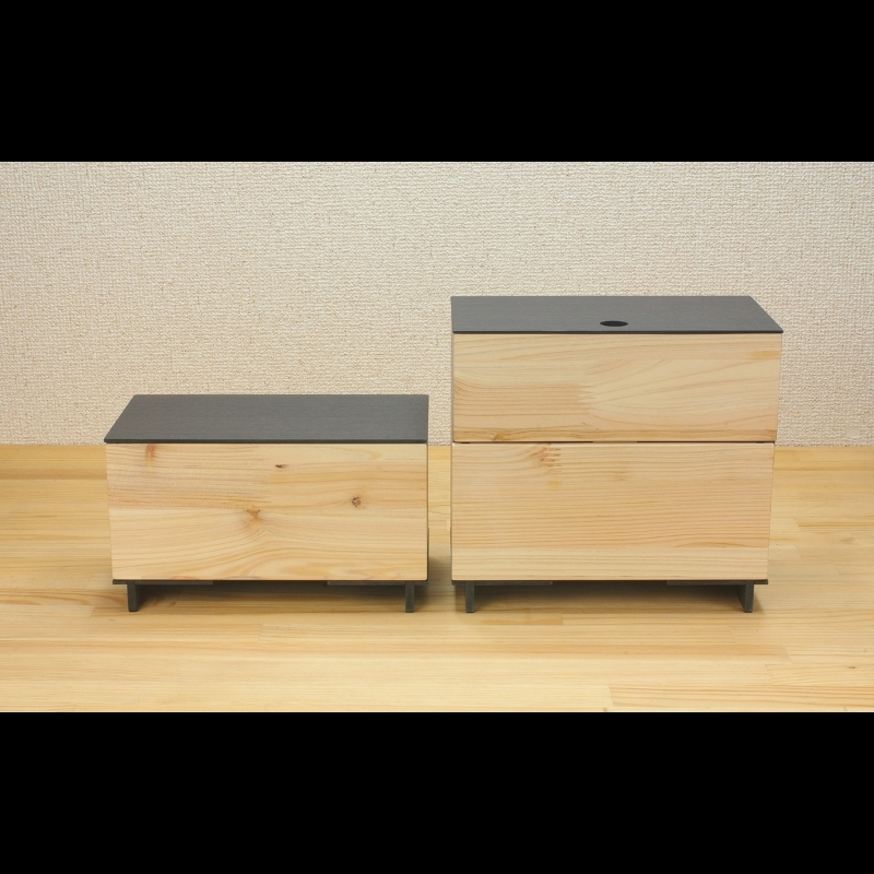 タツクラフト ひのき張り マスク収納ボックス 1段 【Tk271】【ttcf083】