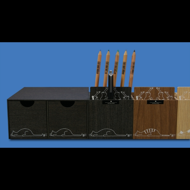 Bosk バスク SHIPPO ペンスタンド S 25本 2個組ナチュラル タツクラフト 【Tk261】【ttcf072】