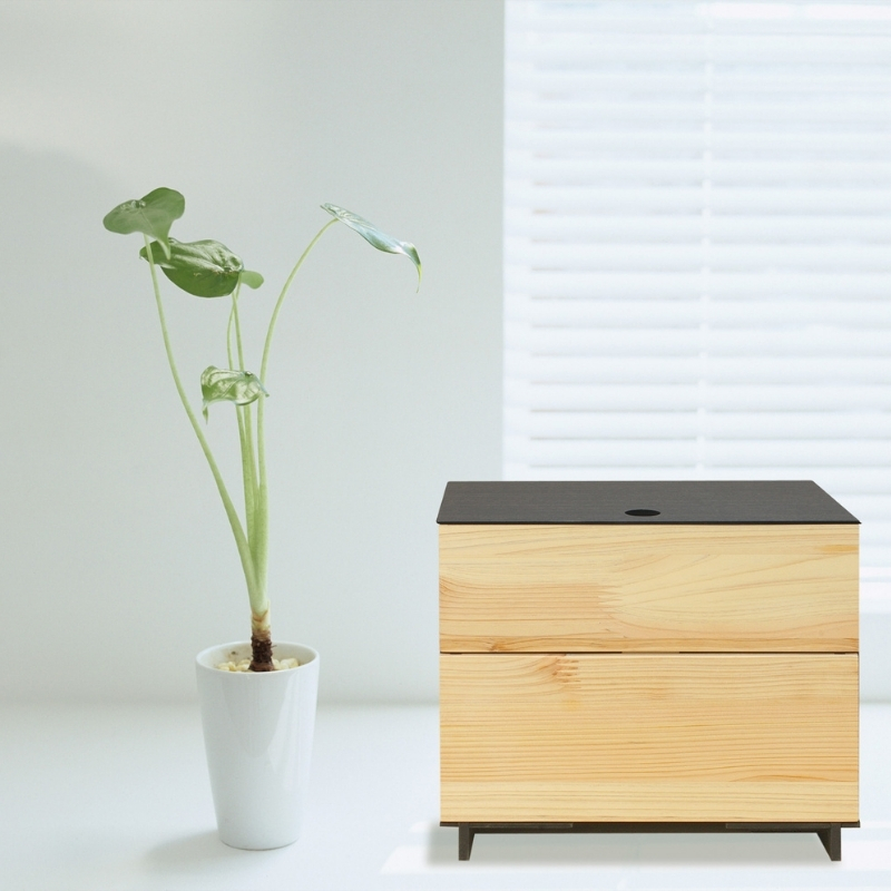 タツクラフト ひのき張り マスク収納ボックス 2段 【Tk273】【ttcf085】