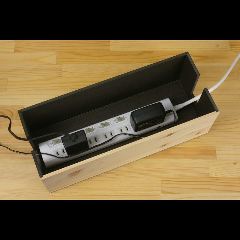 タツクラフト ひのき張り ケーブルBOX L 【Tk278】【ttcf088】