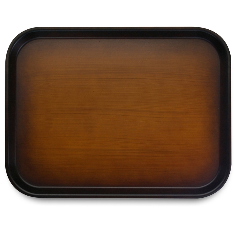 カラフルピノトレー L 39cm 木目 2枚組 タツクラフト 【Tk58】【ttcf014】