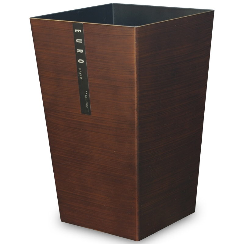 ユーロスタイルBOX Ｍ角 6.7L 2個組木目 タツクラフト 【Tk122】【ttcf015】