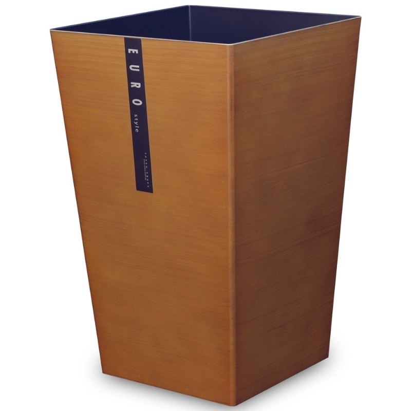 ユーロスタイルBOX Ｍ角 6.7L 2個組チーク タツクラフト 【Tk123】【ttcf016】