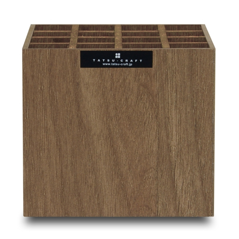 Bosk バスク ペンスタンド S 16本 2個セット【ブラウン】 タツクラフト 【Tk146】【ttcf024】