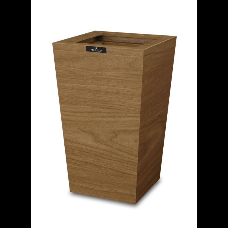 タツクラフト Bosk バスク ダストボックス スクエア 7Lブラウン 【Tk297】【ttcf106】