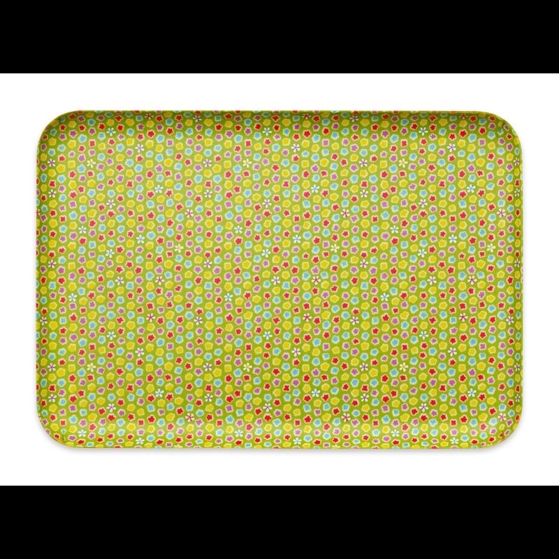 タツクラフト 友禅和紙トレー L 39cm 2枚セット 桜 金平糖 緑 【Tk325】【ttcf134】