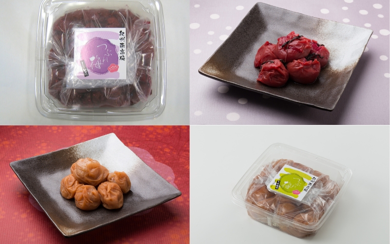 ご家庭用 大容量 紀州南高梅 つぶれ梅 うす塩としそ漬の詰合せ ［YM17］【ymdm007】