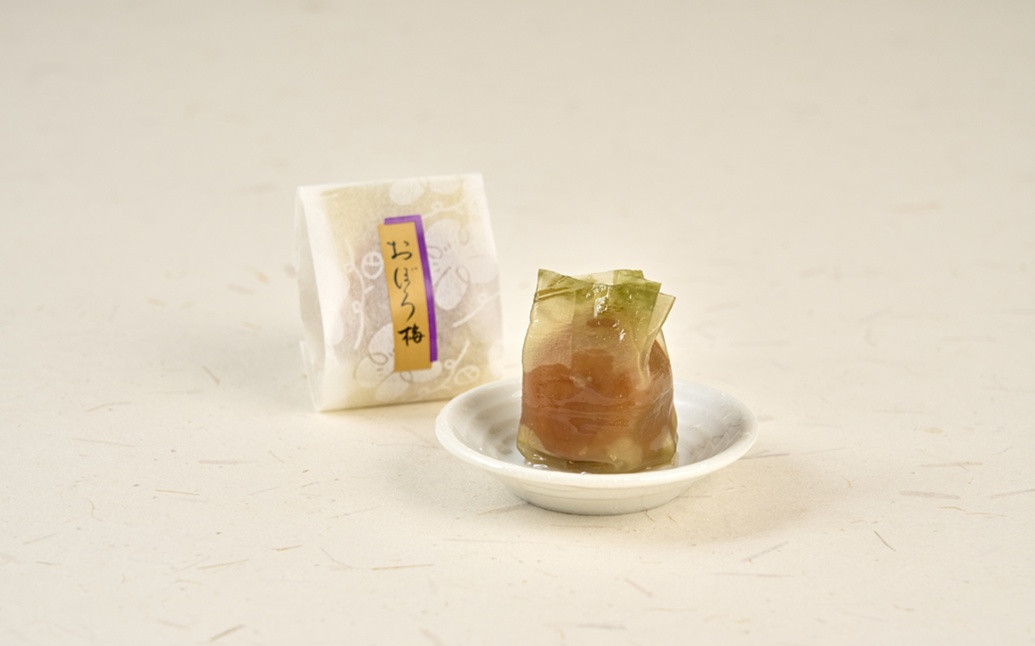 梅干し 紀州南高梅　白板昆布巻おぼろ梅 12粒 ［Kn24］和歌山県産　うめぼし 