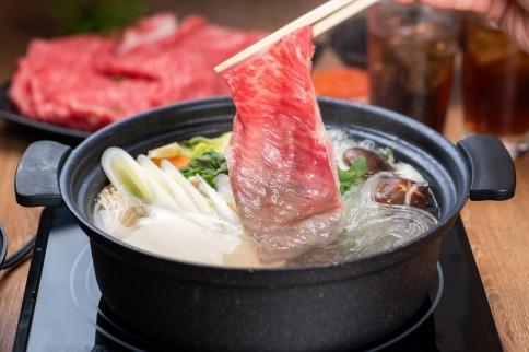 熊野牛 すき焼き・しゃぶしゃぶ リブローススライス 500g【MT20】