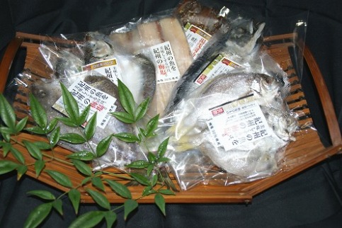 梅塩干物と湯浅醤油みりん干し6品種10尾入りの詰め合わせ【和歌山の近海でとれた新鮮魚】【TM65】