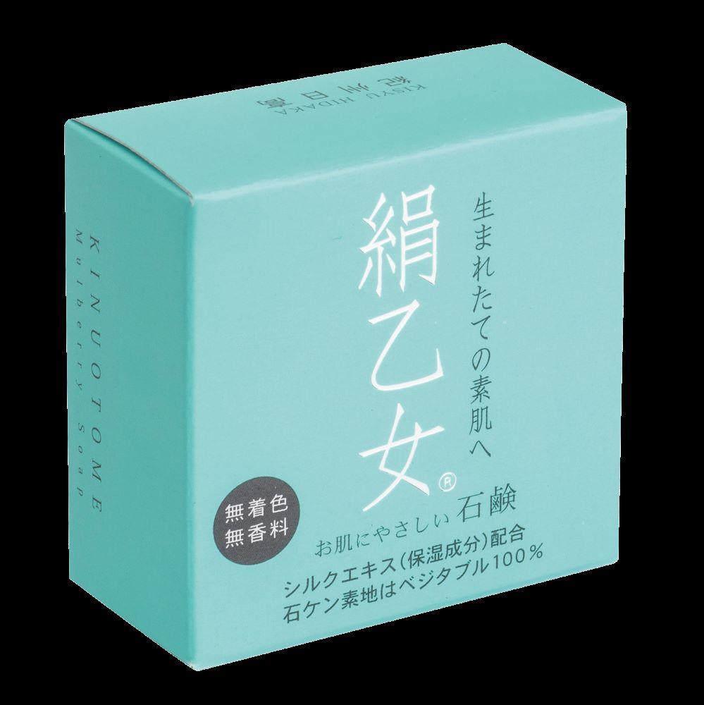 桑の葉石鹸　絹乙女