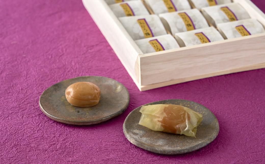 梅干し 紀州南高梅　白板昆布巻おぼろ梅 12粒 ［Kn24］和歌山県産　うめぼし 