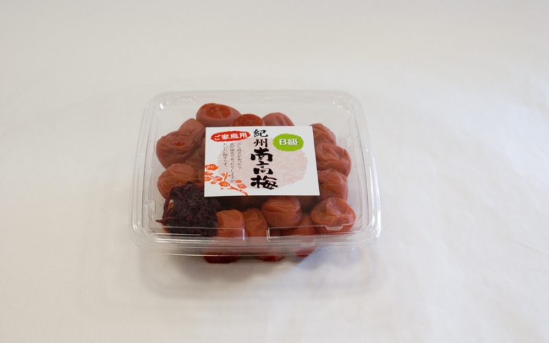 紀州南高梅 昔ながらのしそ漬 家庭用B級 600g/塩分約20％ 【sekifz020B】