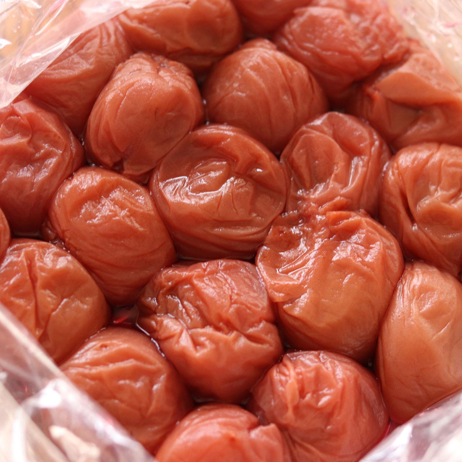 【塩分約10％】和歌山県紀州南高梅つぶれ  しそ漬け 訳あり 500g×2 agrjpn004A