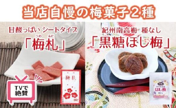 梅満喫セット 特選A級 紀州南高梅 味わい4種800g 千年の知恵 梅干し 梅札 和歌山県産 hoso015A